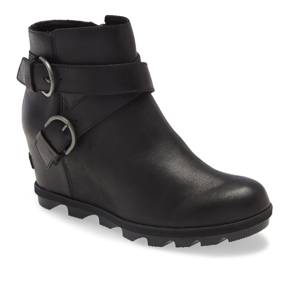 Sorel Black Joan of Arctic II Wedge Bootie - Picture 3 of 5